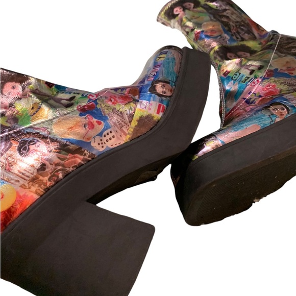 Steve Madden Klayton platform boot. 8M - Picture 5 of 7